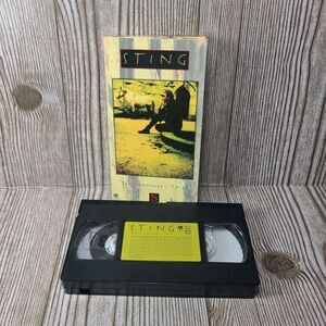 Vintage 1995 STING Ten Summoner's Tales VHS VIDEO 1990's